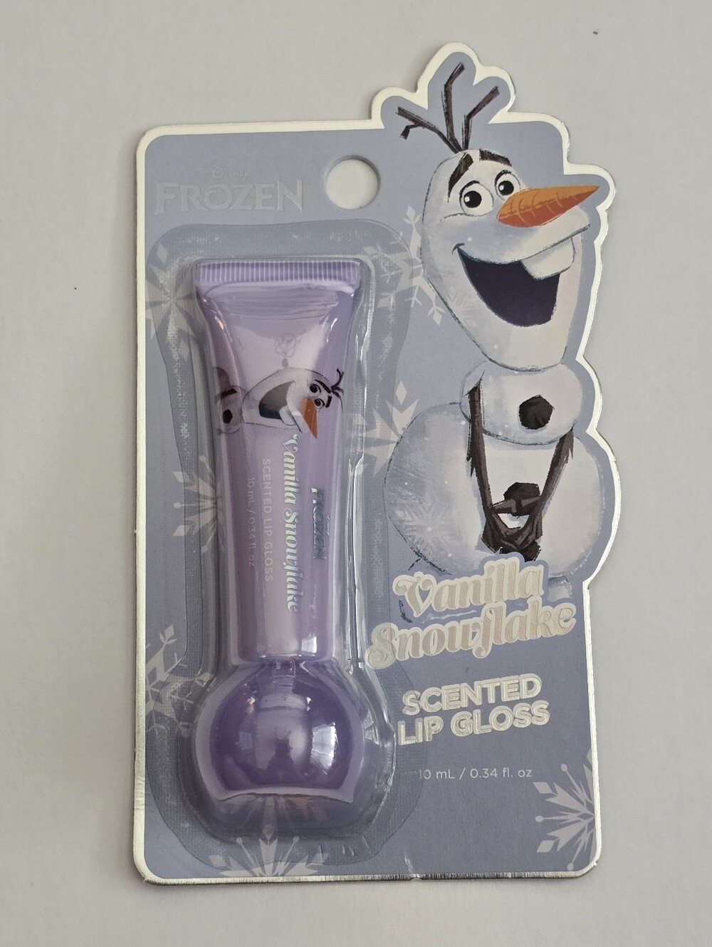 βοΈ Brand New Disney Frozen Scented Lip Gloss Set with Fluffy Unicorn Purse - Picture 4 of 11